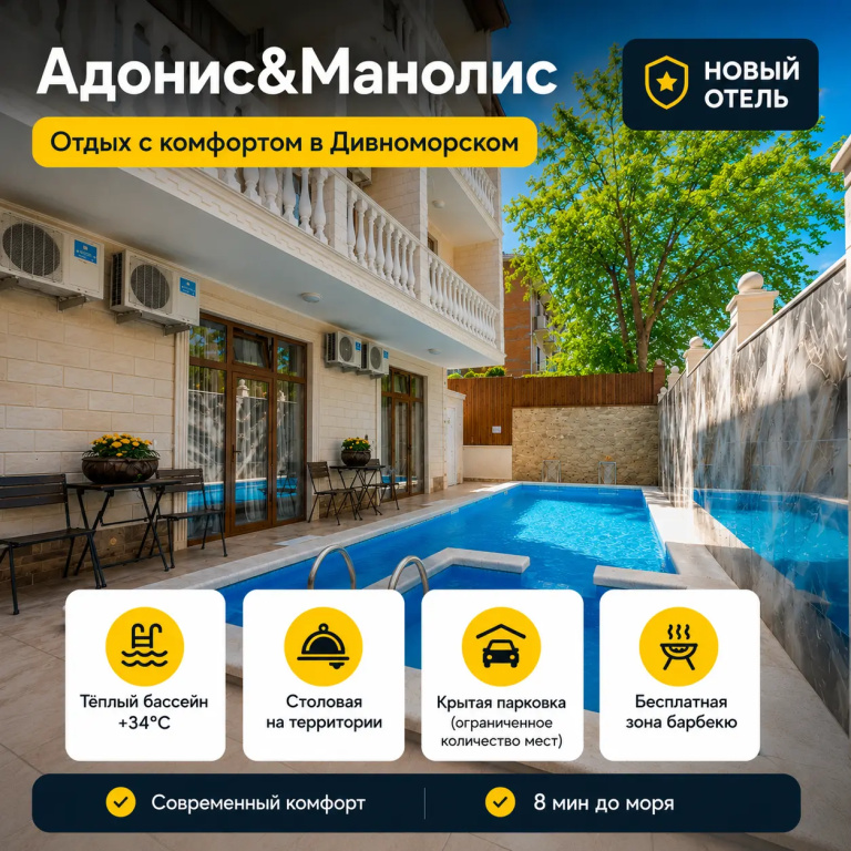 Отель Адонис