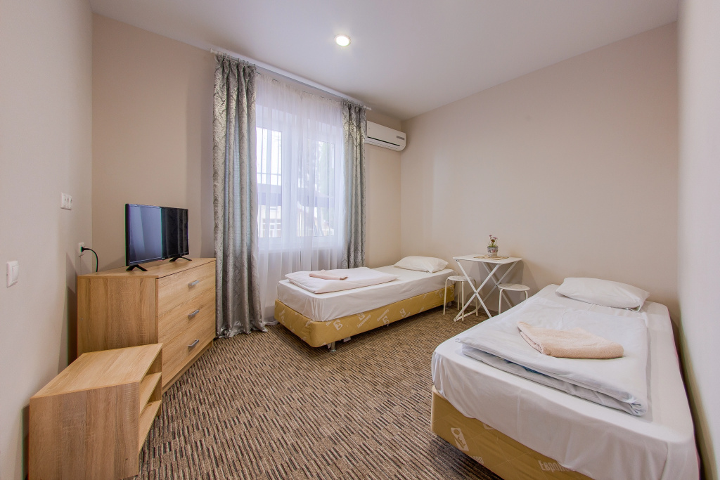 Standard Double room with view (twin beds)