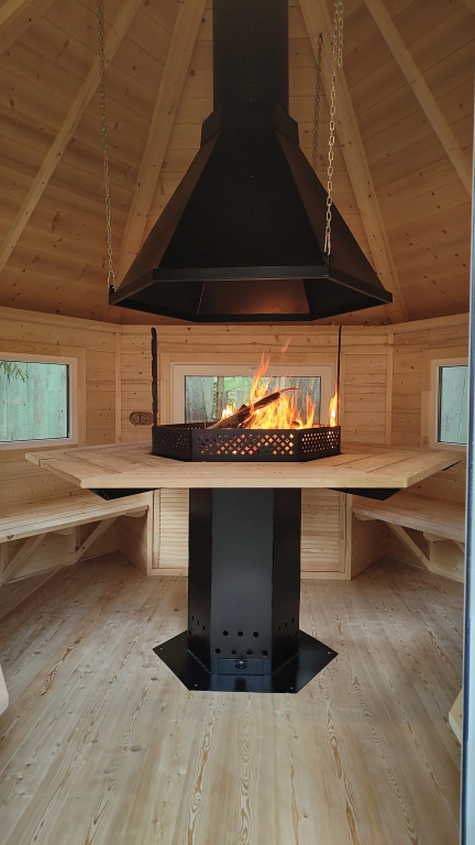 Частный дом Lux 130 кв.м в сосновом лесу на берегу озера в Рощино - фото 18