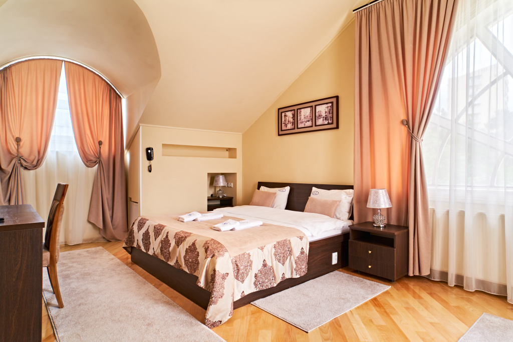Terrace Double room with view (full double bed)