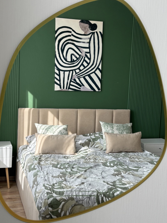 Квартира Уютная 2к квартира Green&Beige в Академическом