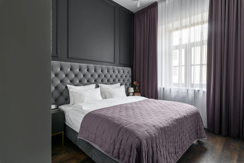 Апартаменты Sergeew Apartments Премиум с кухней в апарт-отеле Аквалина — фото