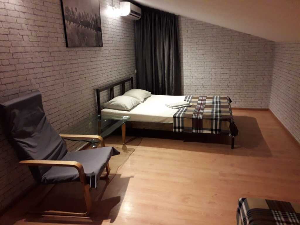 Номер Standard с 2 комнатами с балконом и с красивым видом из окна в Ясенская коса