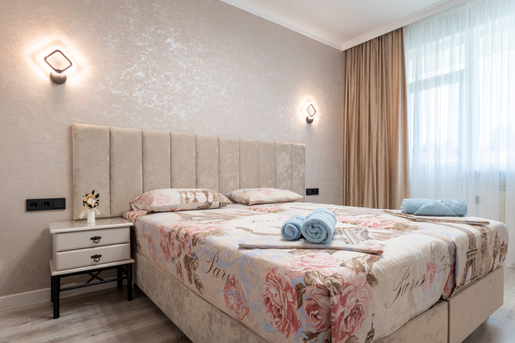 Двухместный номер Standard с балконом и с красивым видом из окна 2 отдельные кровати в Гостевой дом