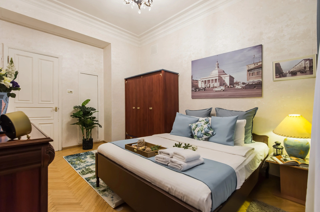Квартира GM Apartments на Москва-реке с Видом на Набережную и Сталинскую высотку — фото