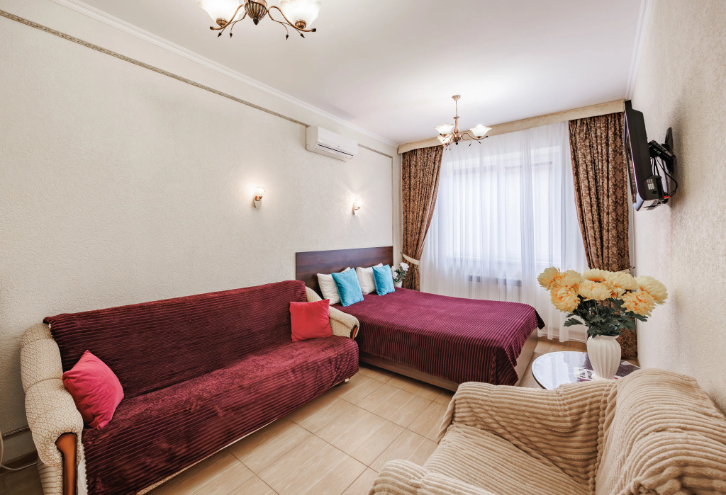 Двухместный номер Deluxe двуспальная кровать в Нинель