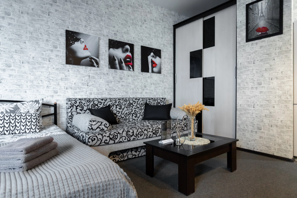 Апартаменты Lalapart Sunny Loft просторная студия в ЖК Савеловский Сити — фото