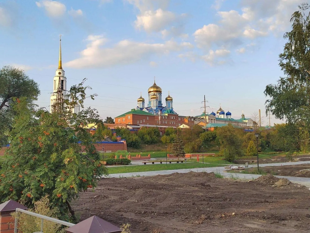 Коттедж с красивым видом из окна в Юрьевский хуторок
