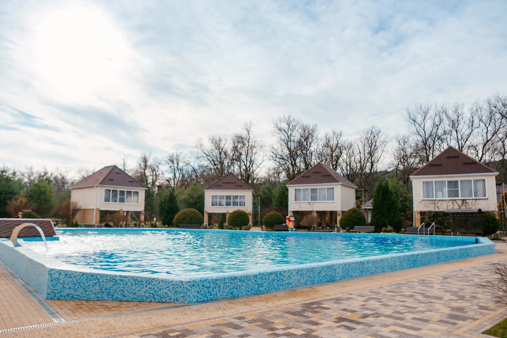 Двухместный коттедж 2 отдельные кровати в Хуторок