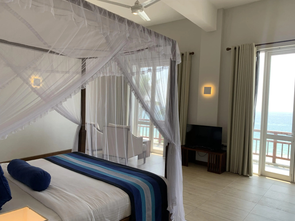 Deluxe room with balcony and with view