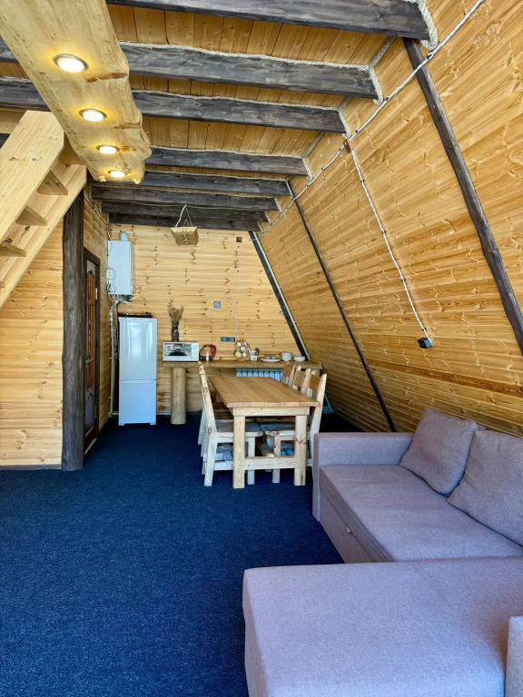 Четырёхместное шале Standard с видом на внутреннюю территорию в Terskol Star