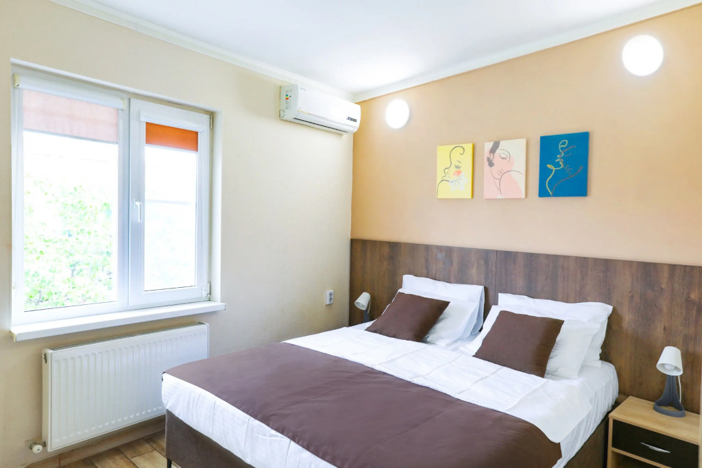 Двухместный номер Standard двуспальная кровать в Гостевой Дом Центральный