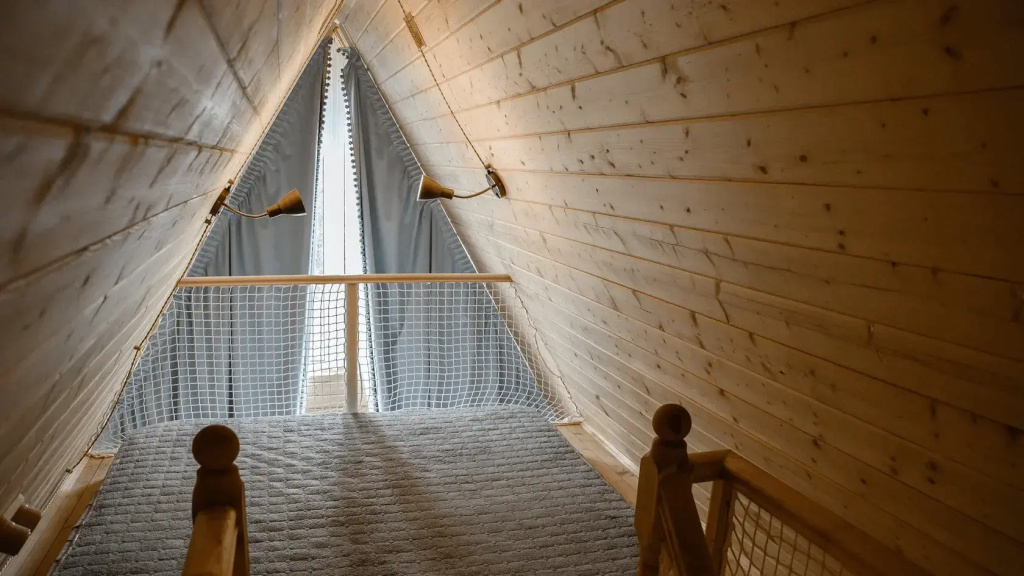 Частный дом Уютный домик A-Frame 1 - фото 16