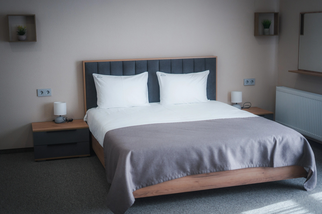 Comfort Double room with balcony and with mountain view (full double bed)