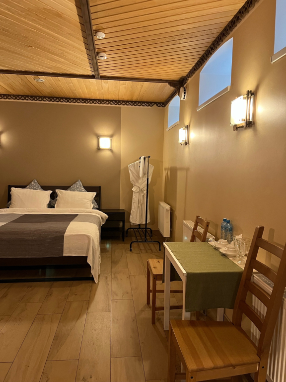 Двухместный номер Economy Цокольный этаж двуспальная кровать в Дом Паткуль