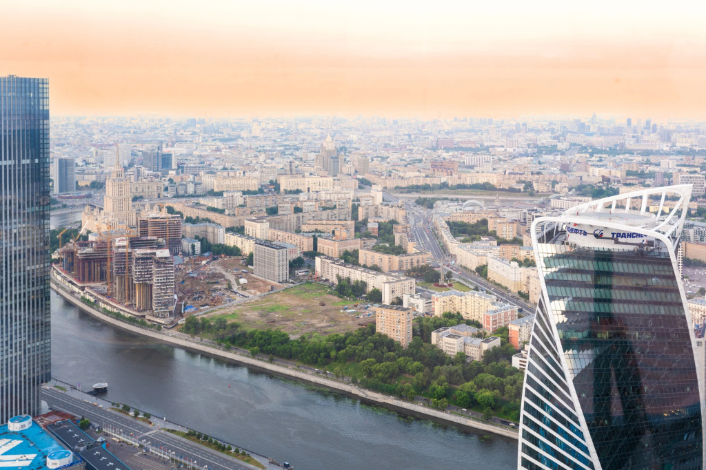 Отель Апартаменты с Видом На Кремль Москва-Сити в Москве