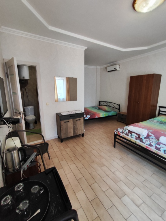Четырёхместный номер Comfort с красивым видом из окна в Фазенда