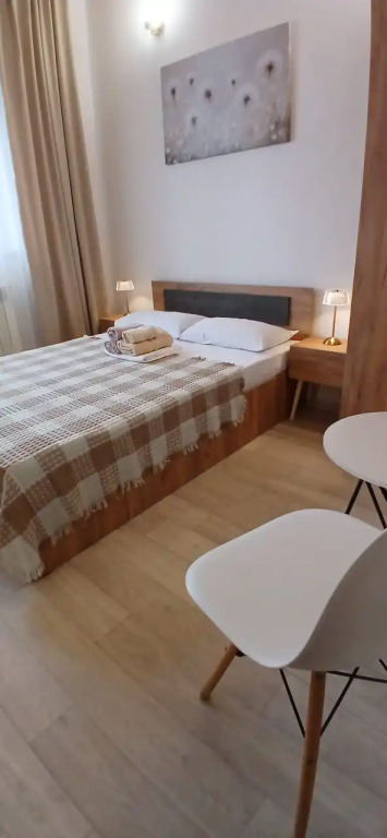 Двухместный номер Superior с балконом и с красивым видом из окна двуспальная кровать в Александра