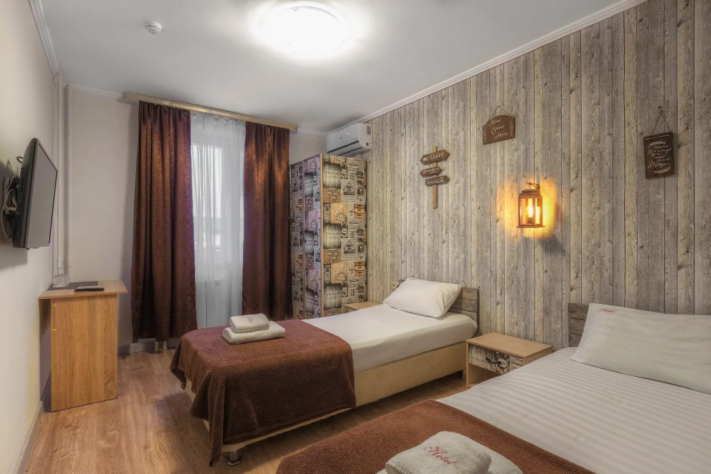 Standard Double room with city view (twin beds)