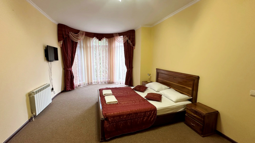 Fort Evrika Hotel Room Type - Double Duplex Apartment with mountain view full double bed