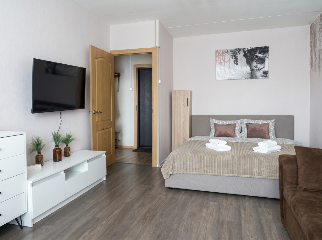 Отель Квартира Top Rooms рядом с метро Рязанский проспект в Москве