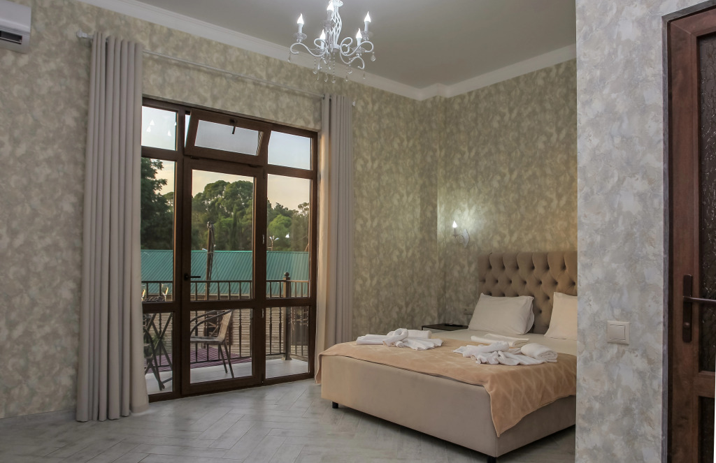 Номер Делюкс с балконом и с видом на море в Blacksea