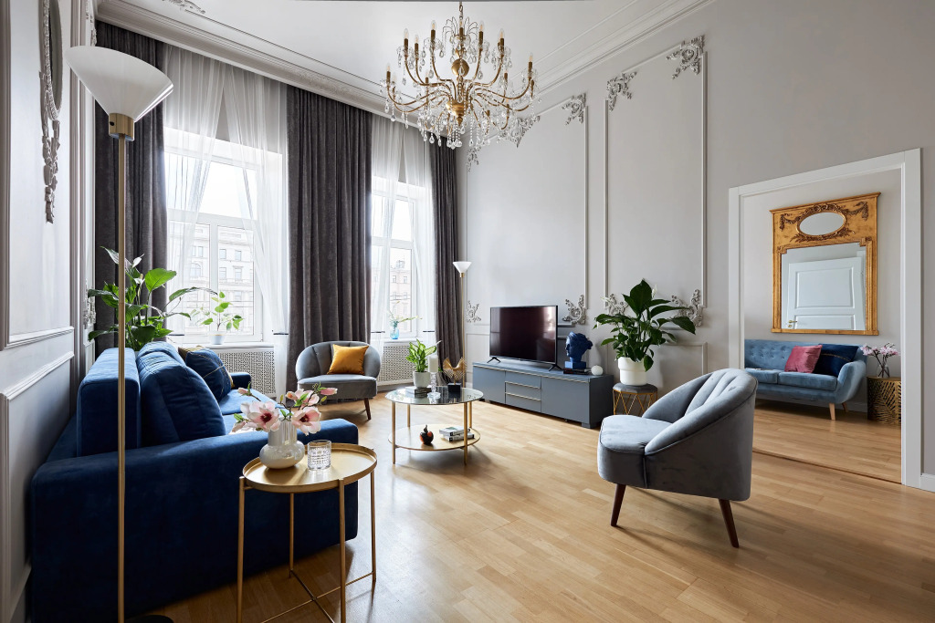 Апартаменты Minin Apartments с видом на Фонтанку 130 кв.м. - фото 10