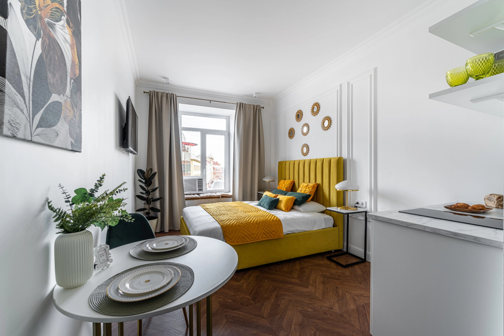 Апартаменты D apartments студия с видом на Невский проспект 3 — фото