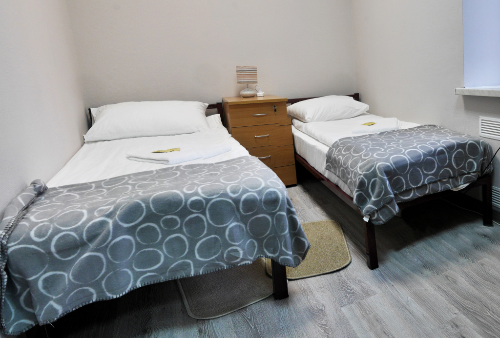 Economy Double room with city view (twin beds)