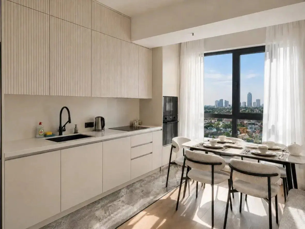 Апартаменты Дизайнерская 2-комнатная квартира с панорамным видом | Modera Tower — фото