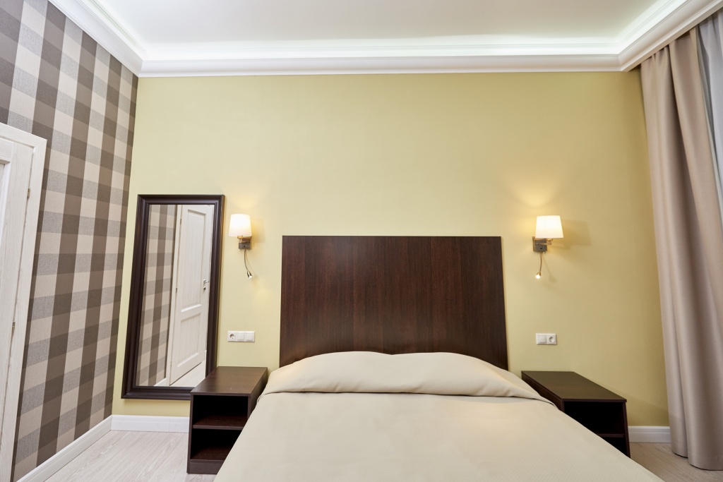Medical Hotel Room Type - Business Double Suite full double bed