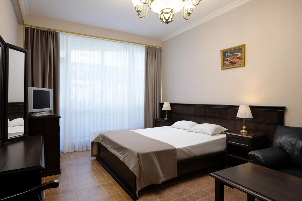 2 rooms Standard Building Atlant Double room with balcony (full double bed)