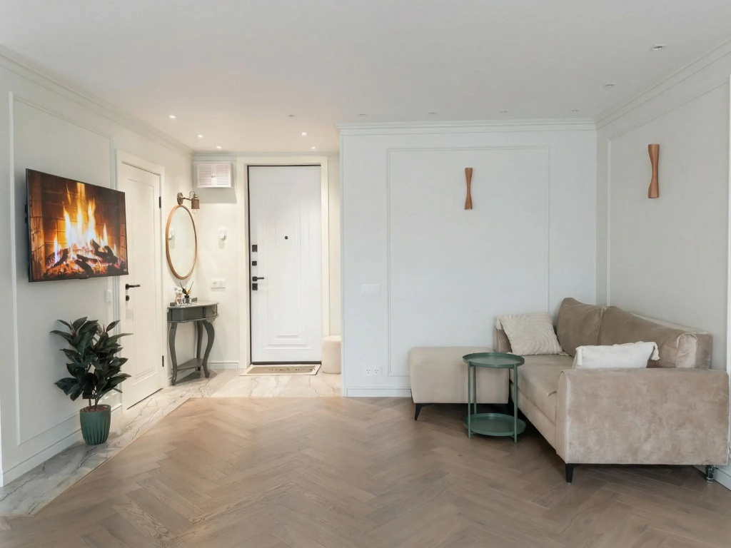 Квартира Top Rooms: Евродвушка на Саввинской набережной с видом на Москва Сити — фото