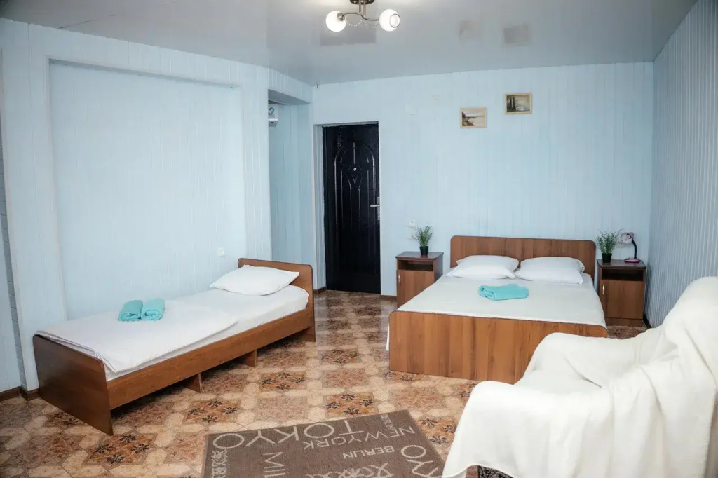 1 Bedroom Superior Quadruple Apartment with balcony and with sea view