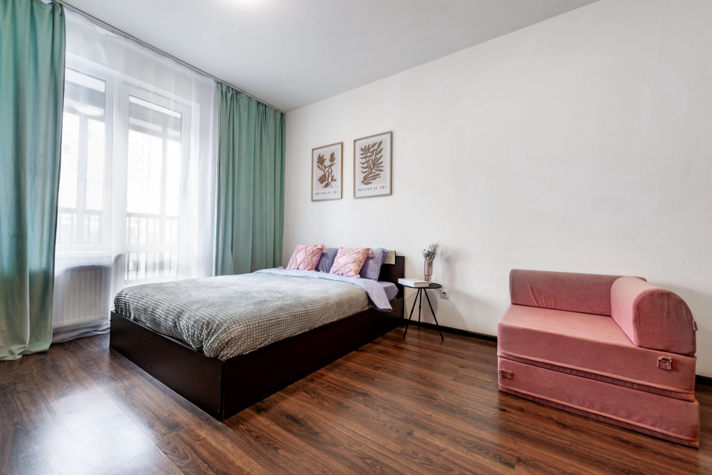 Квартира ApartMe Железнодорожный проспект, 3-местная студия — фото