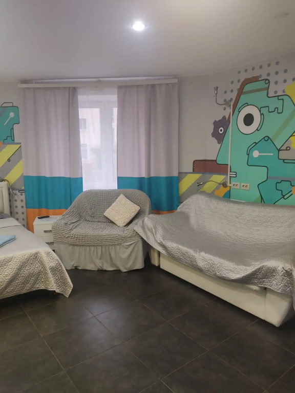 Четырёхместный семейный номер Standard в Номера