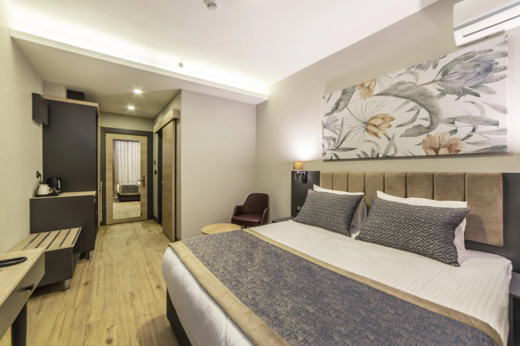 Deluxe Double room with city view (full double bed)