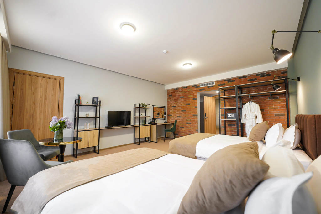 Premium Double room with city view (twin beds)