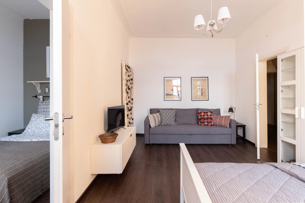 Отель Квартира Апартаменты Город Рек у Эрмитажа (2 room) NEW в Санкт-Петербурге