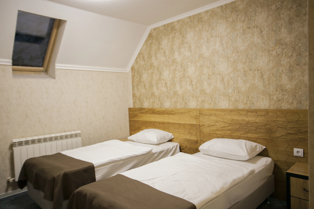 Hotel Alpina Room Type - Standard Double Attic room twin beds