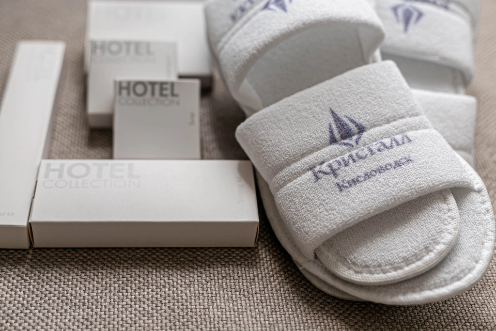 Двухместный номер Стандартный с видом на город 2 отдельные кровати в Кристалл