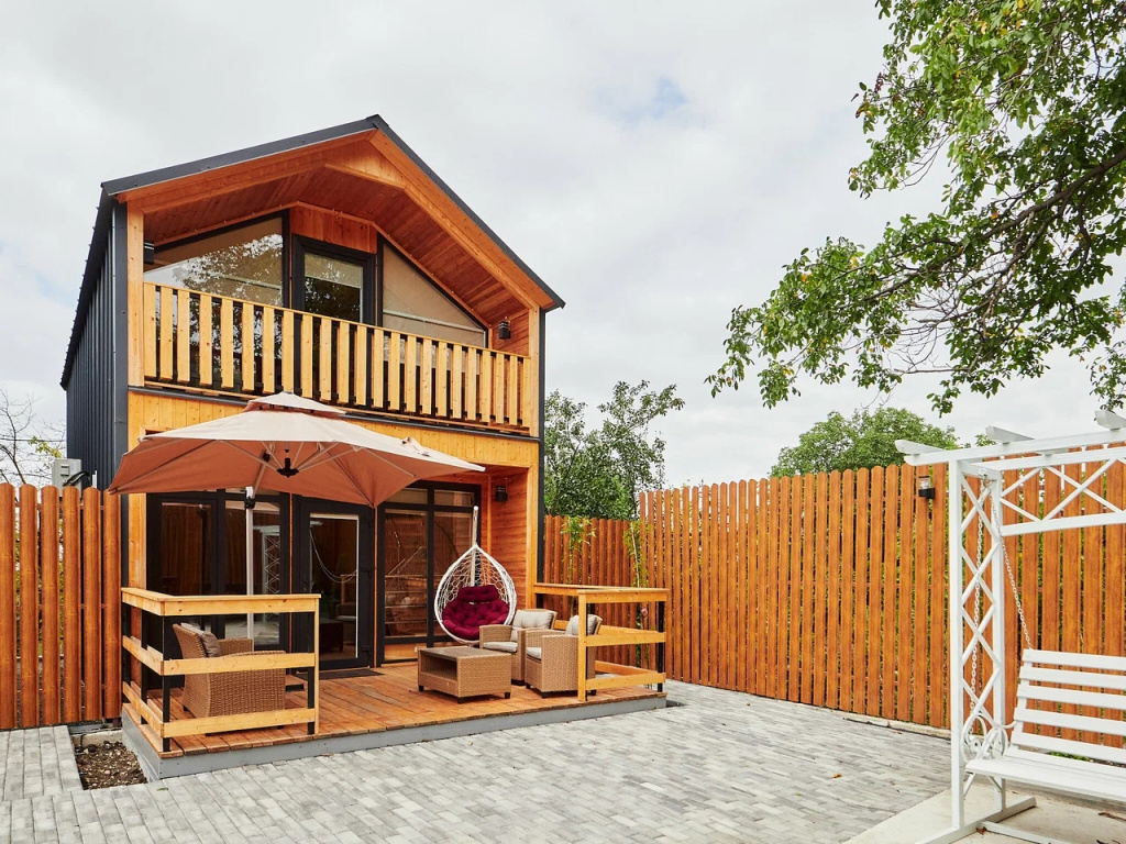 Superior Quintuple Villa with balcony and with view