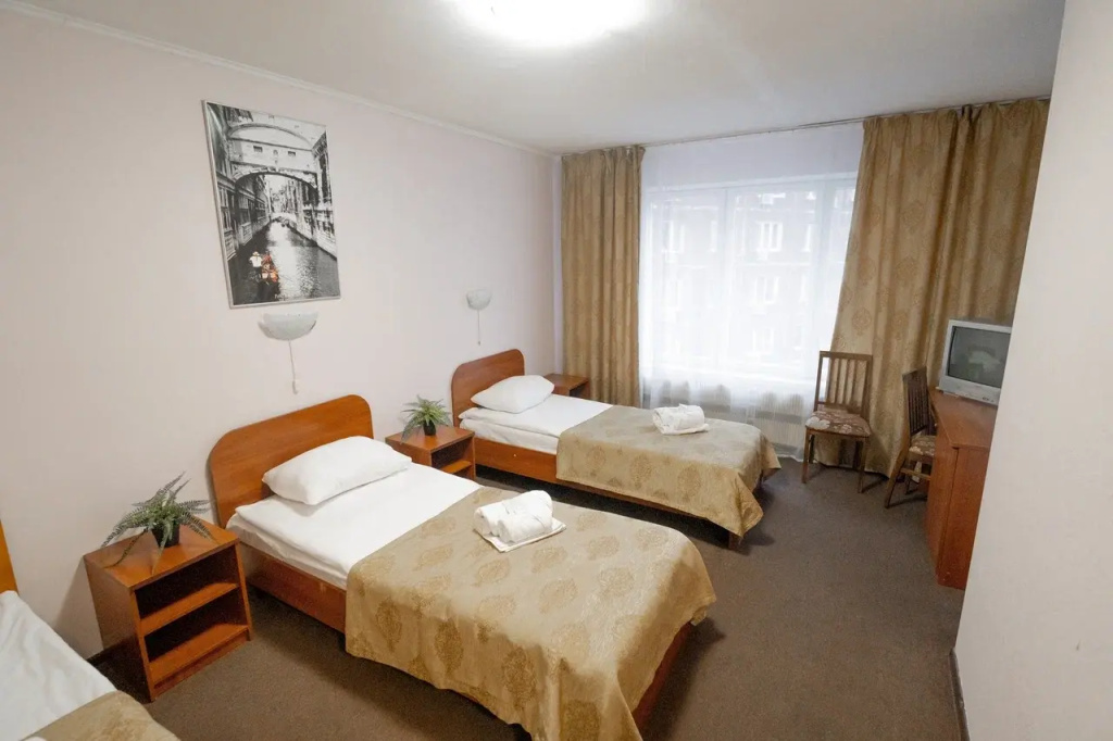 Baikal Hotel Room Type - Economy Double room twin beds
