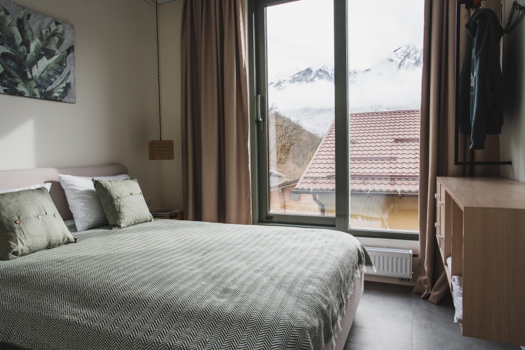 Семейный номер Superior с красивым видом из окна в Куб Грин