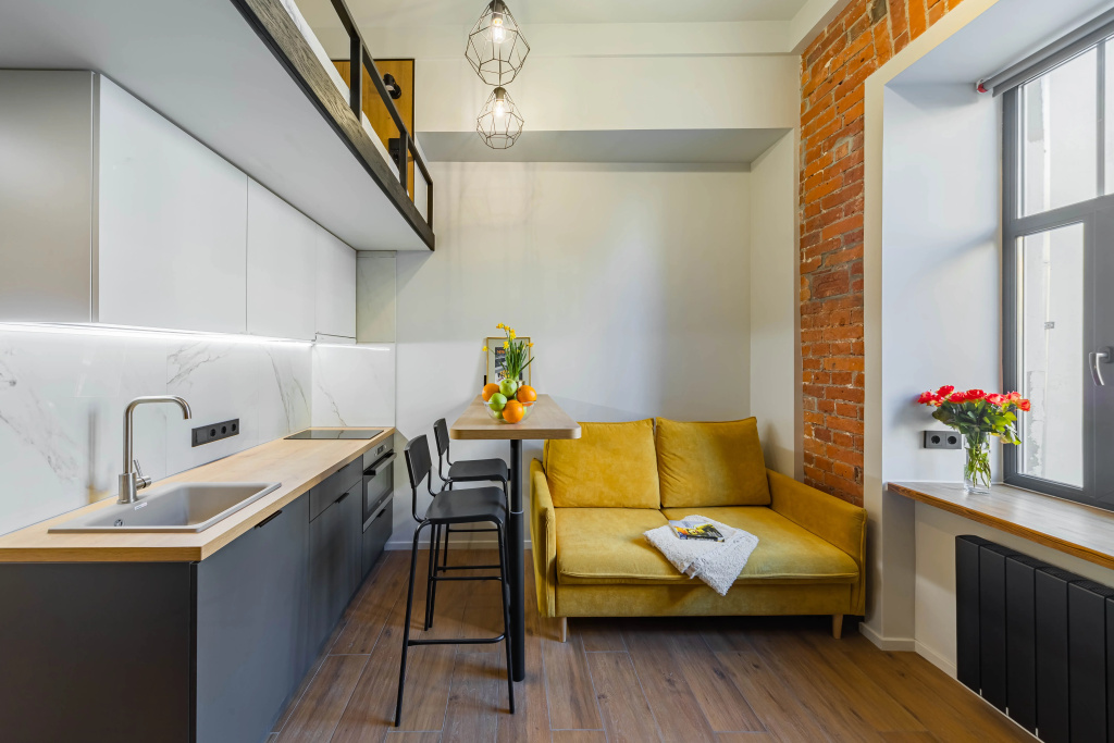 Апартаменты Smart Host Yellow на Кожевнической — фото