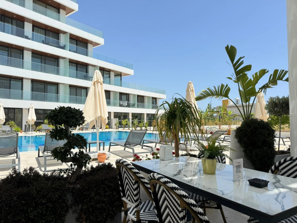 Stylish 1BR Sea View in Longbeach Iskele Apartments