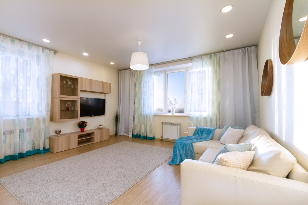 Апартаменты Andora apart | Видовая 2к Квартира в центре на 23 этаже в ЖК Державинский квартал — фото