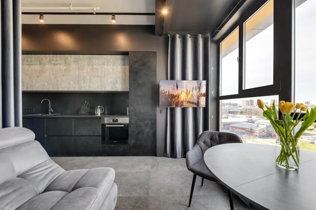Отель Апартаменты Полулюкс с Видом на Город Elite Apartments в Москве