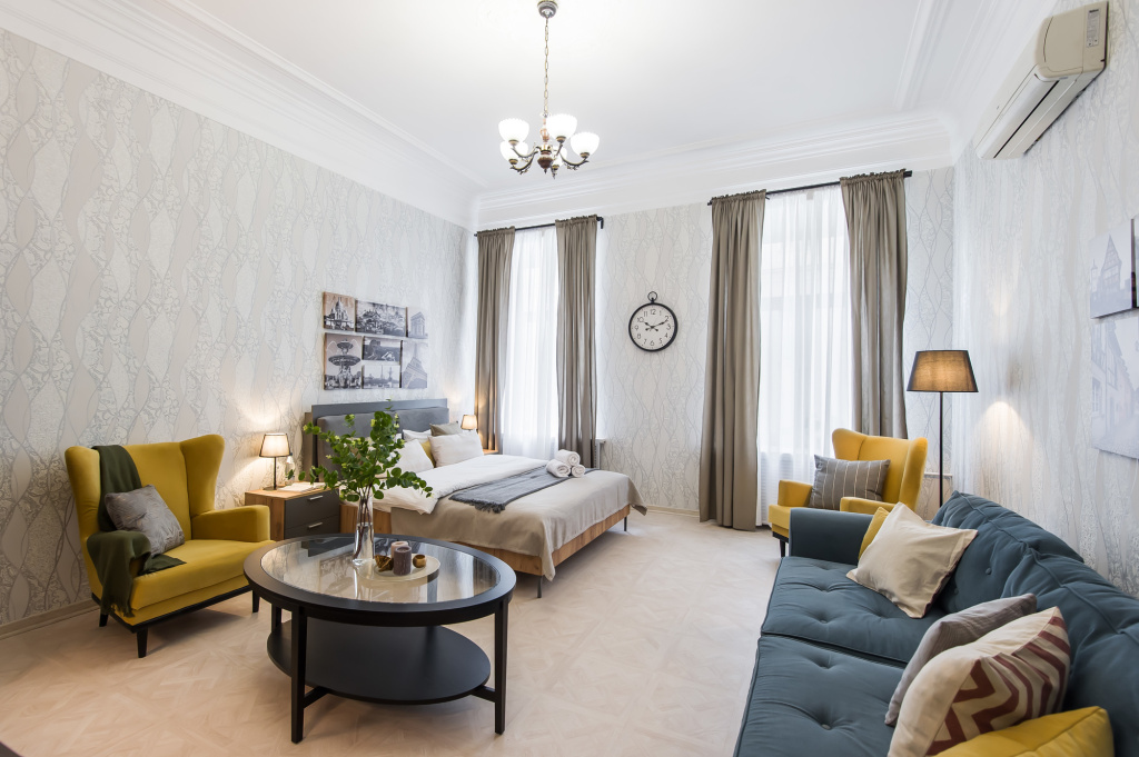 Квартира GM Apartments Элегантная двушка на Дмитровке — фото