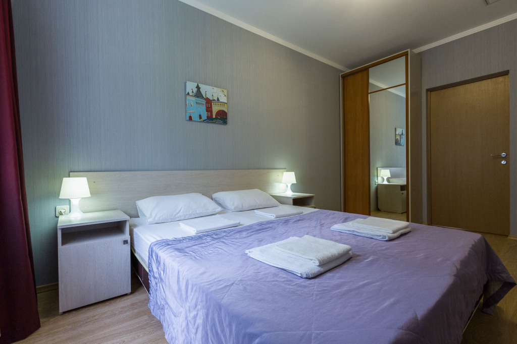 Двухместный номер Economy двуспальная кровать в Ника